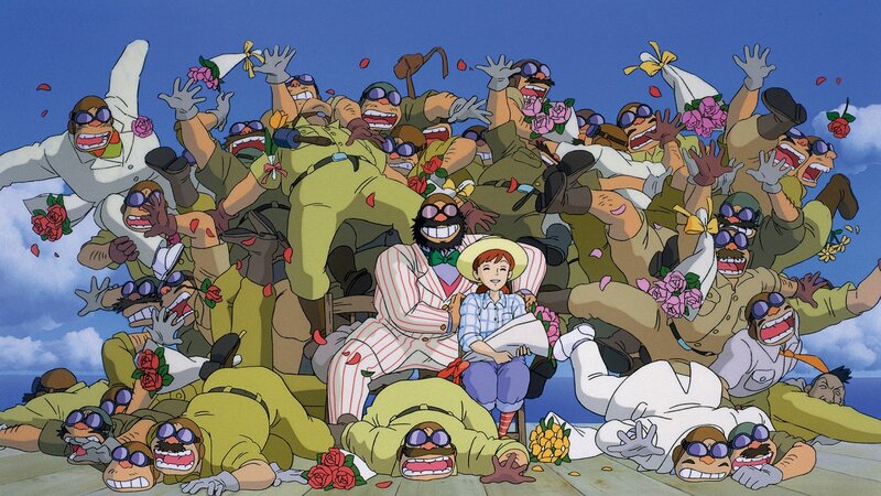 Pirates celebrate with Nausicaä