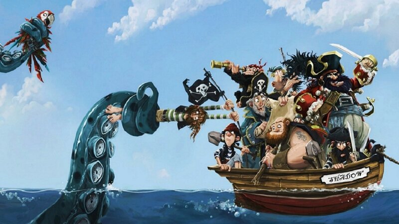 Pirates in a Boat — Blue
