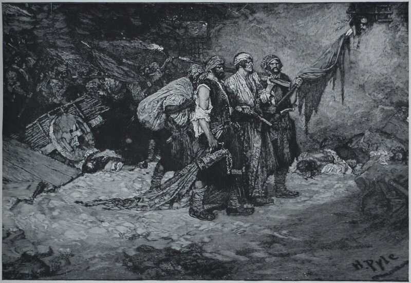 Pirates in a cave