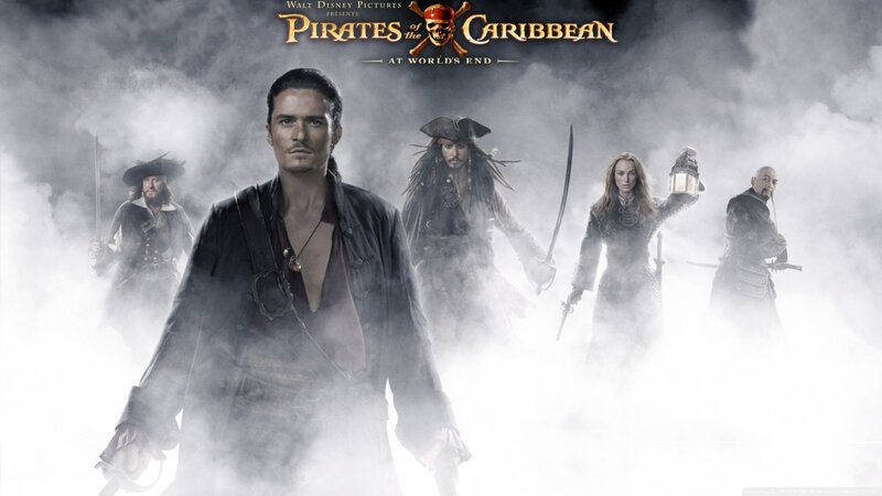 Pirates in Fog — Gray, Dramatic, Photograph, Swords