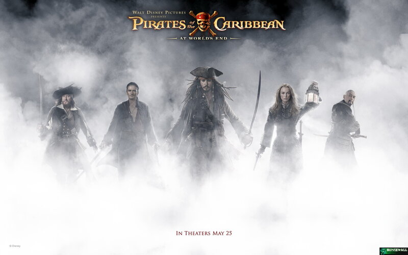 Pirates in Fog — Gray, Dramatic, Photograph
