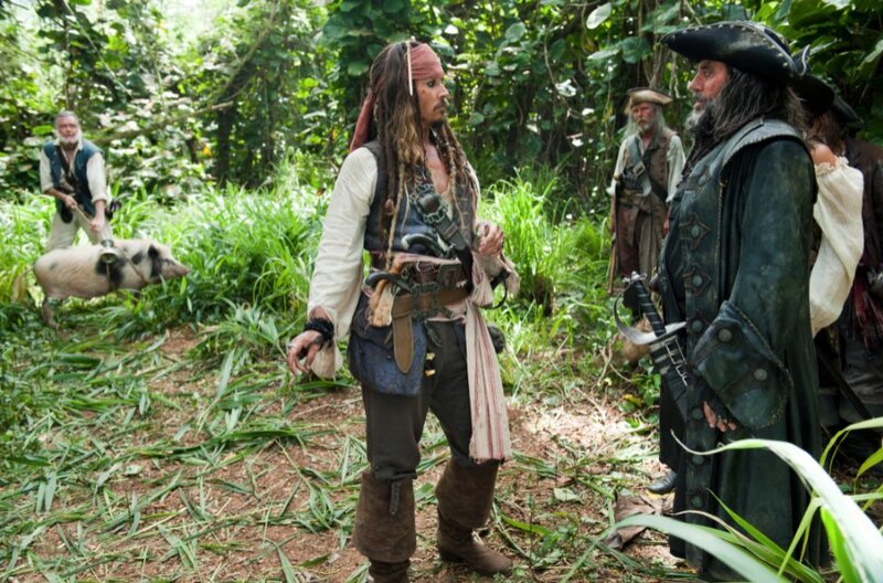 Pirates in Jungle — Green