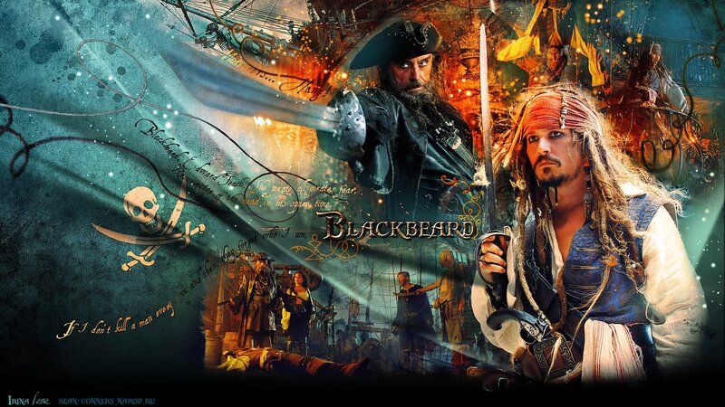 Pirates of the Caribbean collage