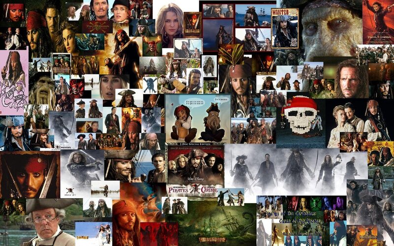 Pirates of the Caribbean collage
