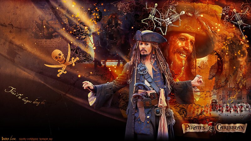 Pirates of the Caribbean collage