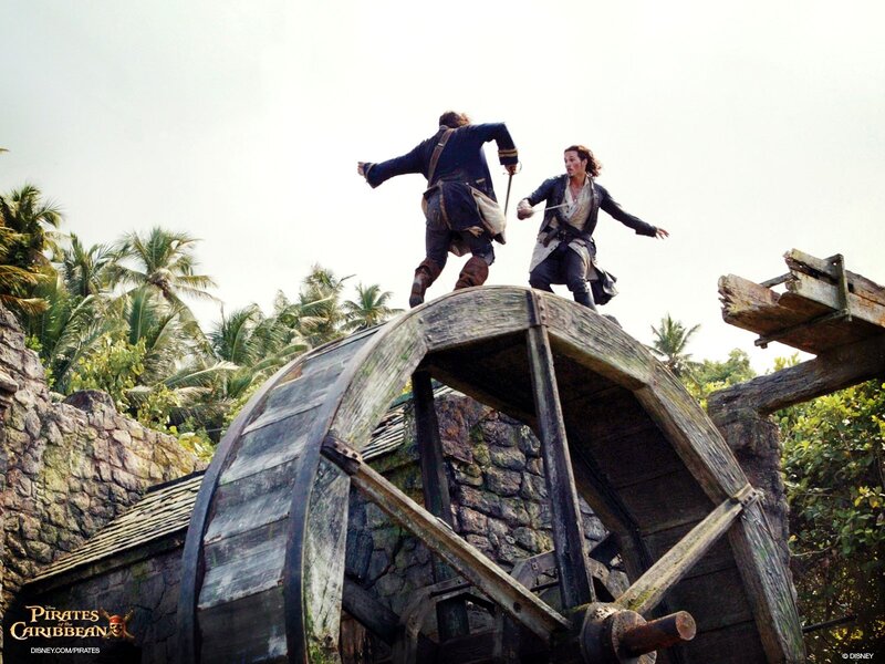 Pirates of the Caribbean duel