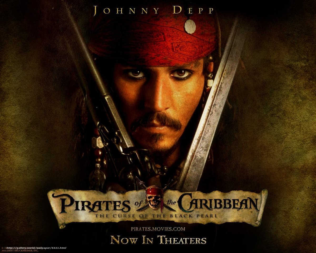 Pirates of the Caribbean movie poster