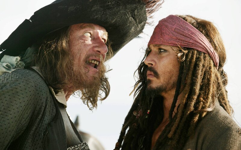 Pirates of the Caribbean scene