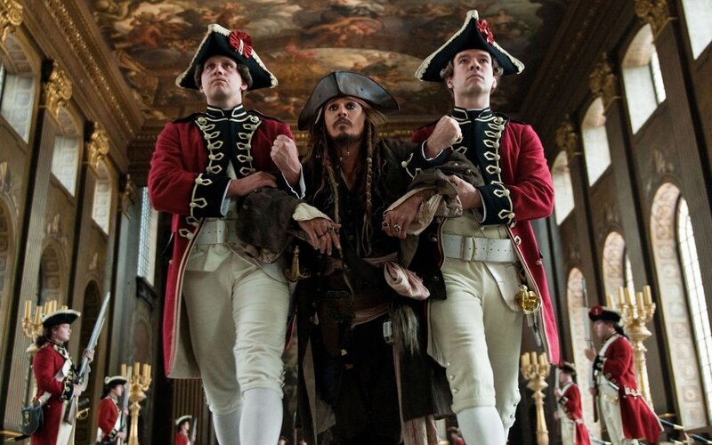 Pirates of the Caribbean scene