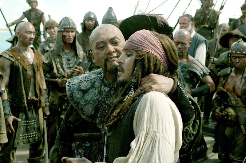 Pirates of the Caribbean scene