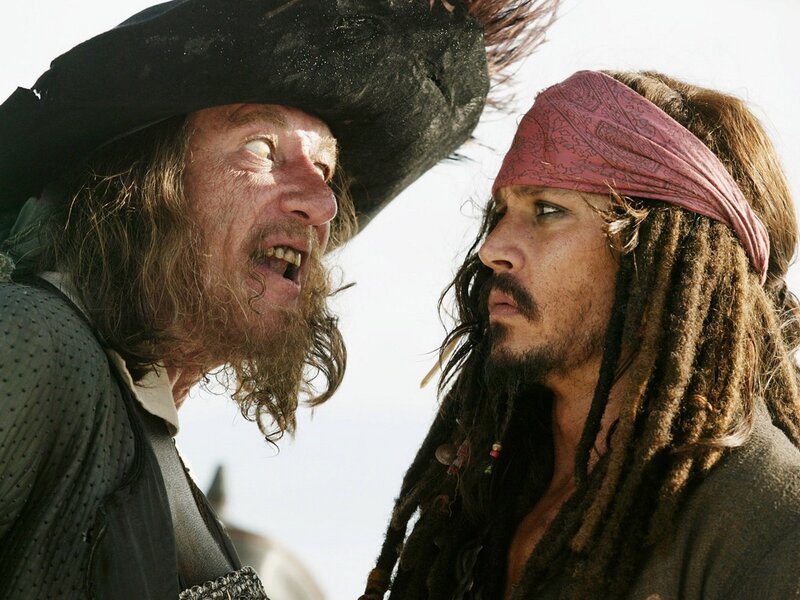 Pirates of the Caribbean scene