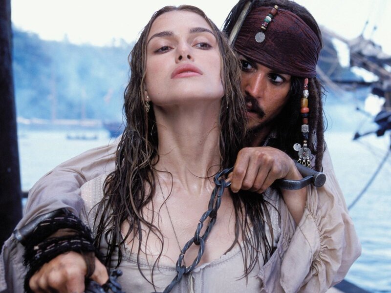 Pirates of the Caribbean scene