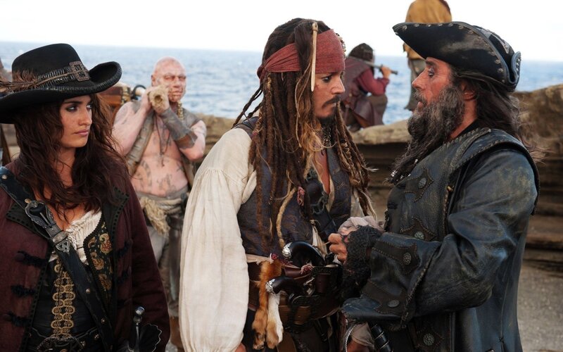 Pirates of the Caribbean scene