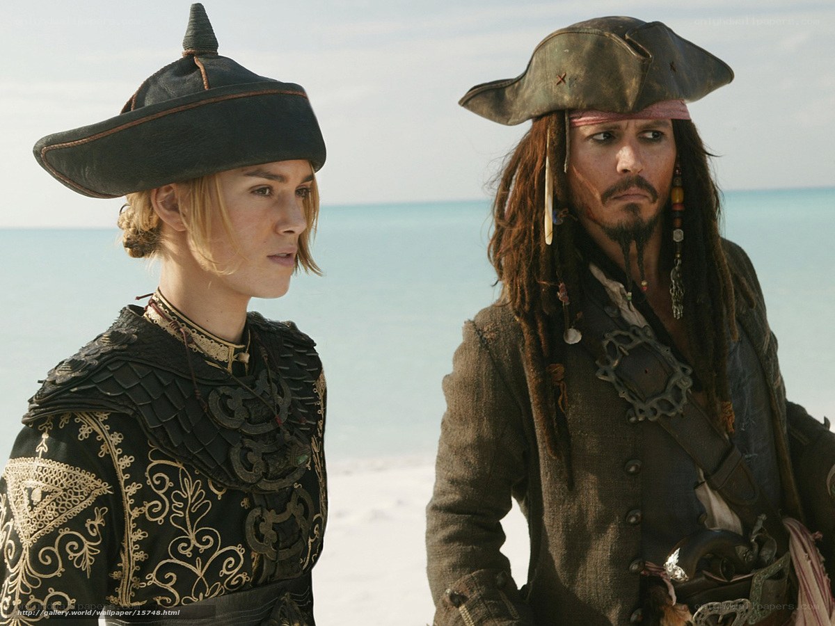 Pirates of the Caribbean scene