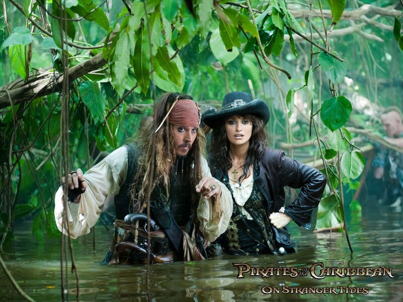Pirates of the Caribbean scene