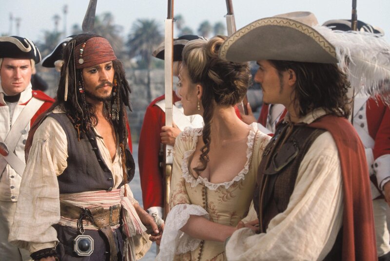 Pirates of the Caribbean scene