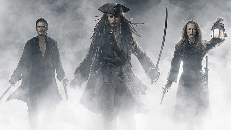 Pirates of the Caribbean trio