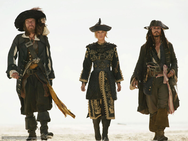 pirates of the caribbean trio
