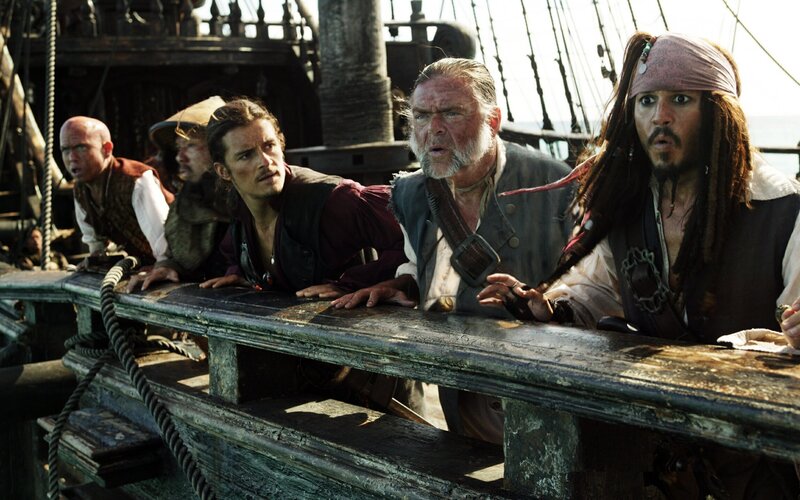 Pirates on a Ship — Brown, Dramatic, Afternoon, Photograph