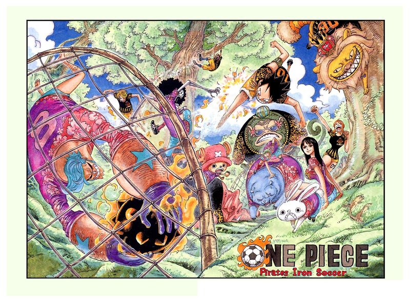 Pirates Playing Soccer