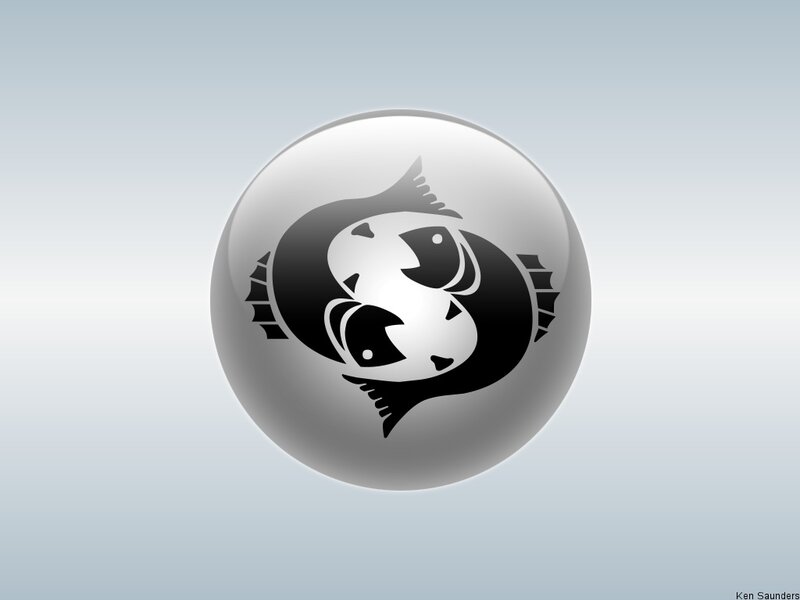 Pisces zodiac symbol