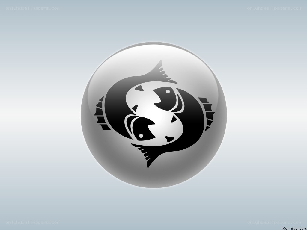 Pisces zodiac symbol
