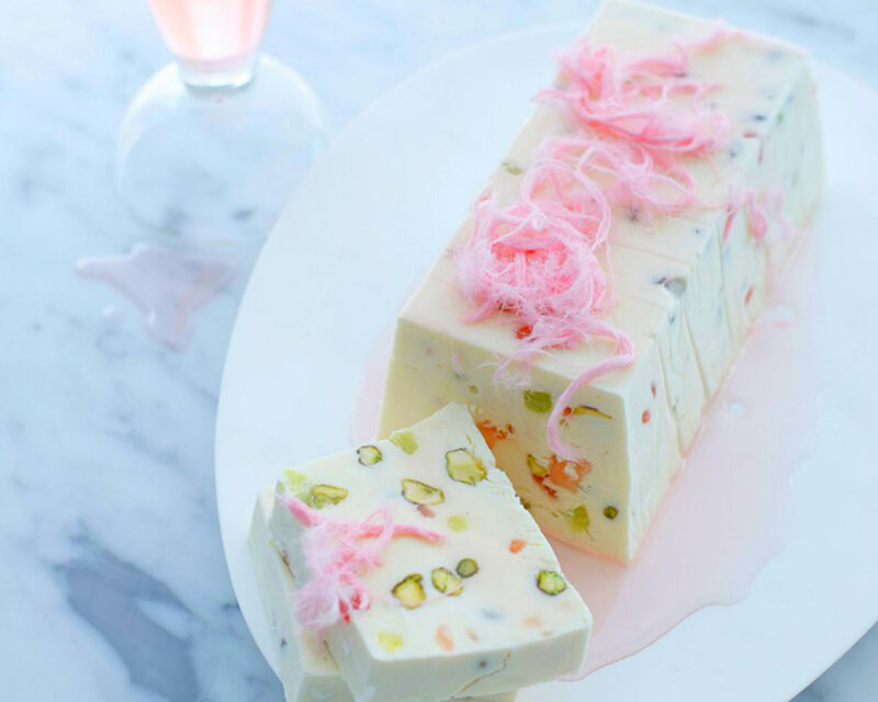 Pistachio Ice Cream Loaf