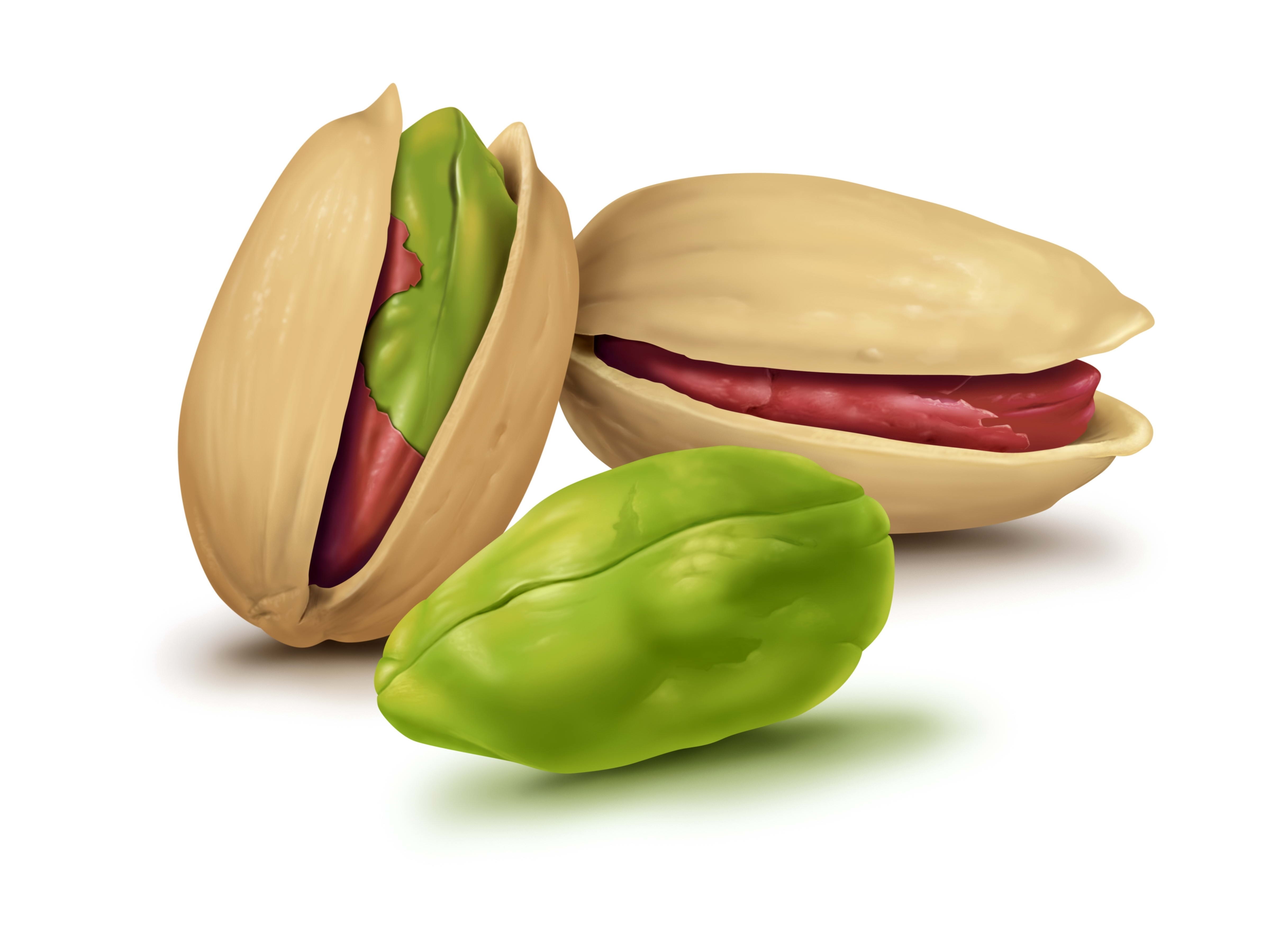 Pistachio nuts in shell