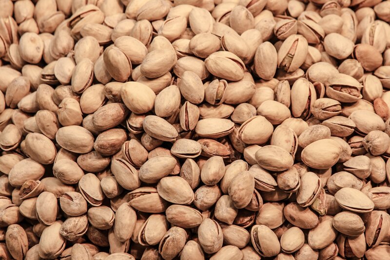 Pistachio Nuts in Shells — Beige