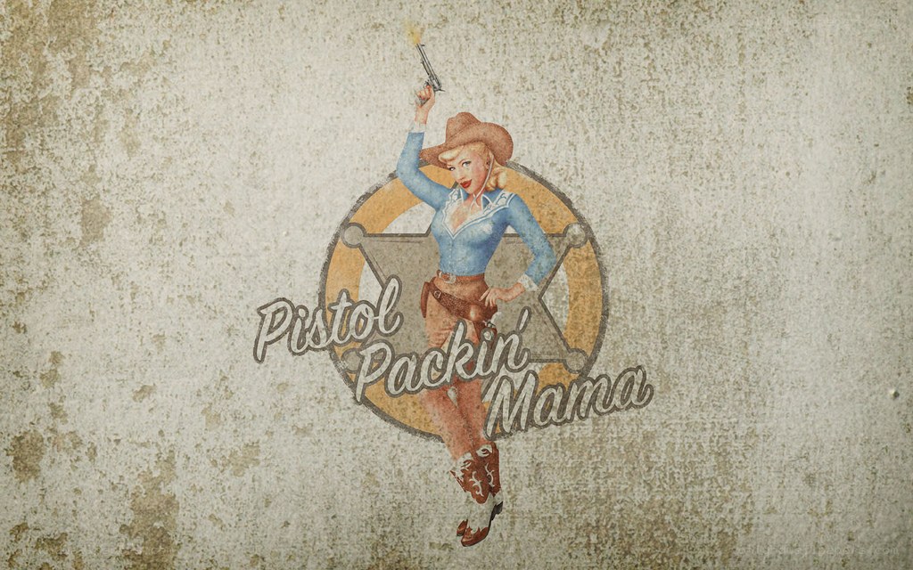 Pistol Packin' Mama logo