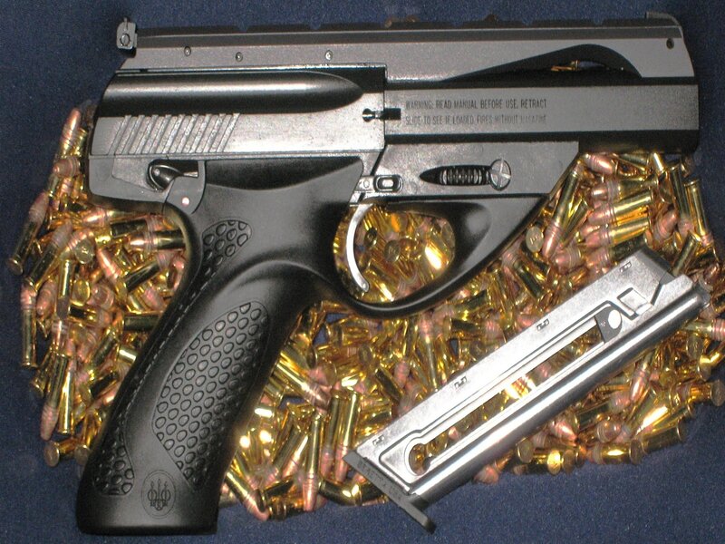 Pistol with Ammunition — Black, Neutral