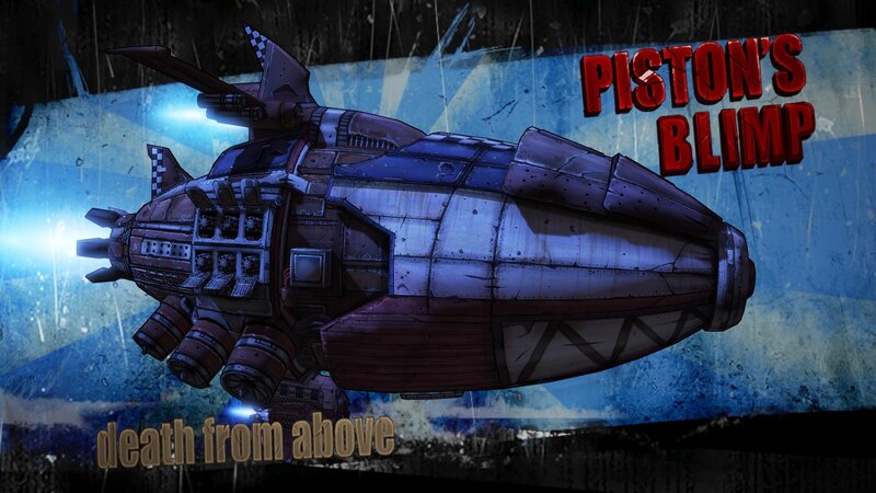 Piston's Blimp in action