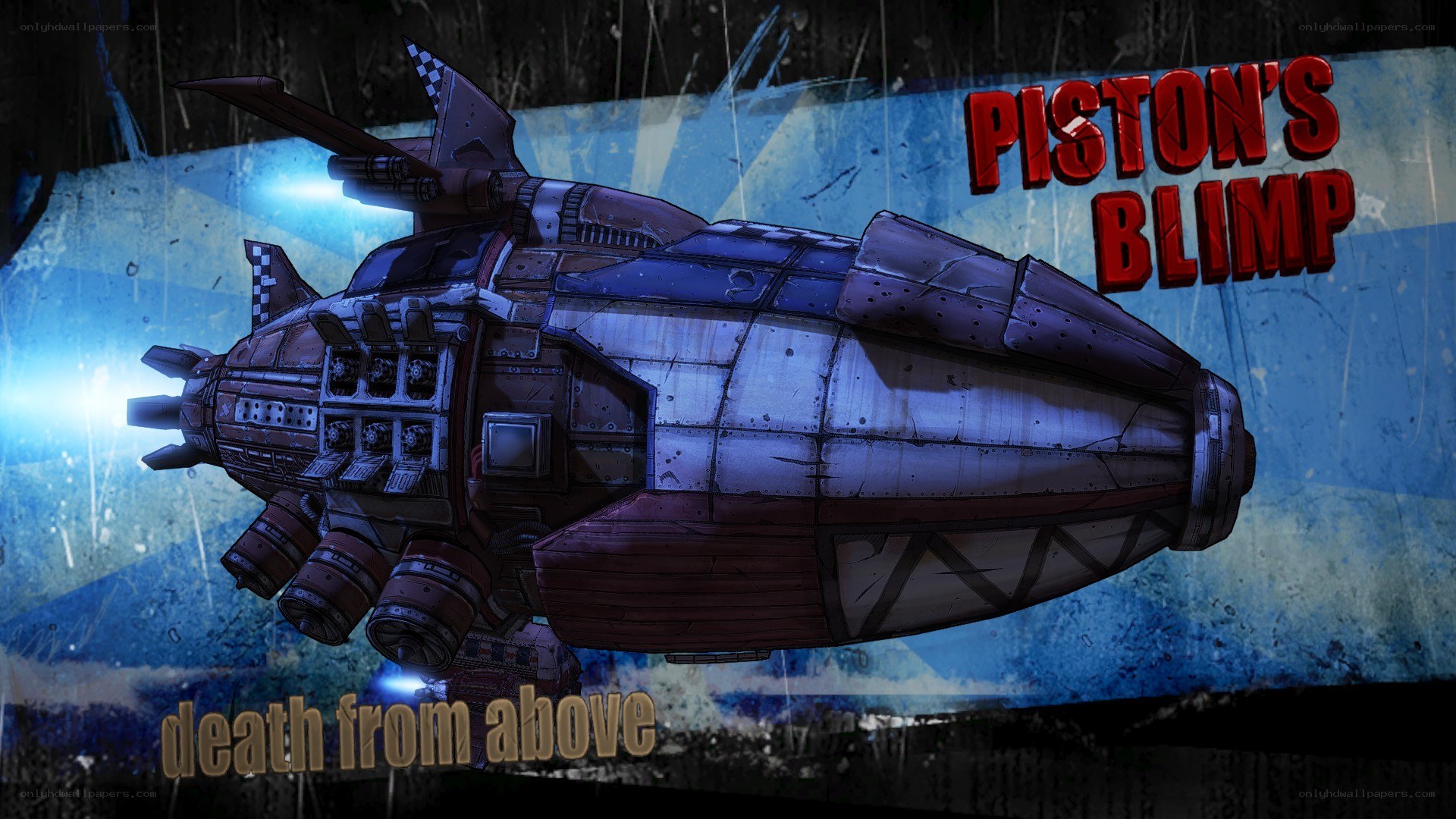 Piston's Blimp in action
