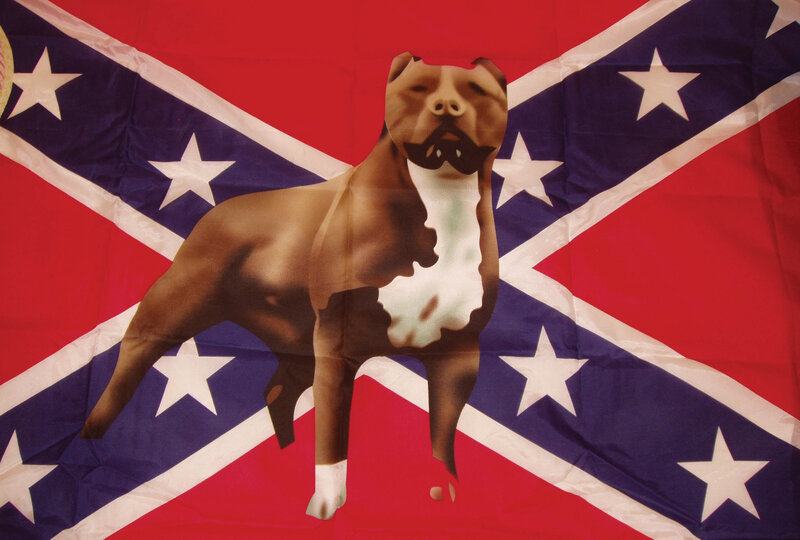 Pit Bull Dog — Red