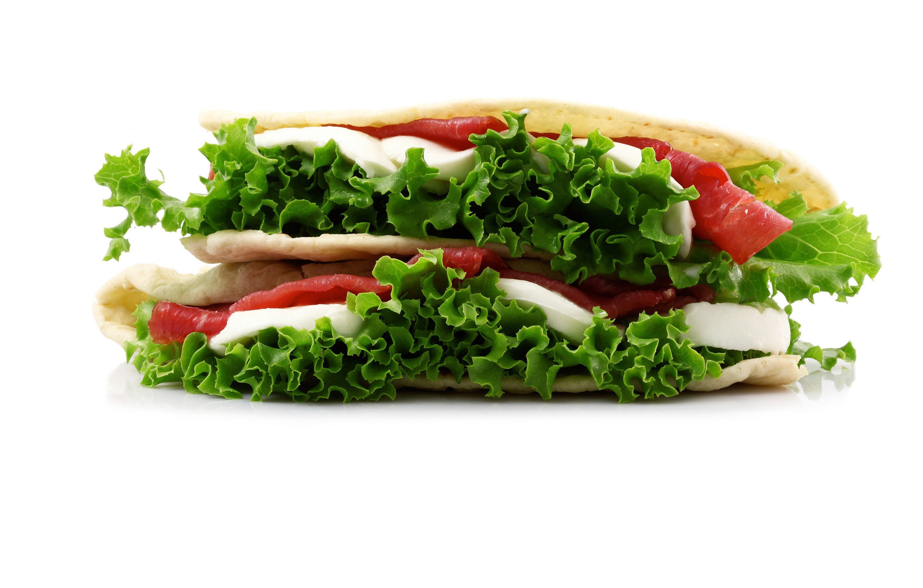 pita sandwich with vegetables