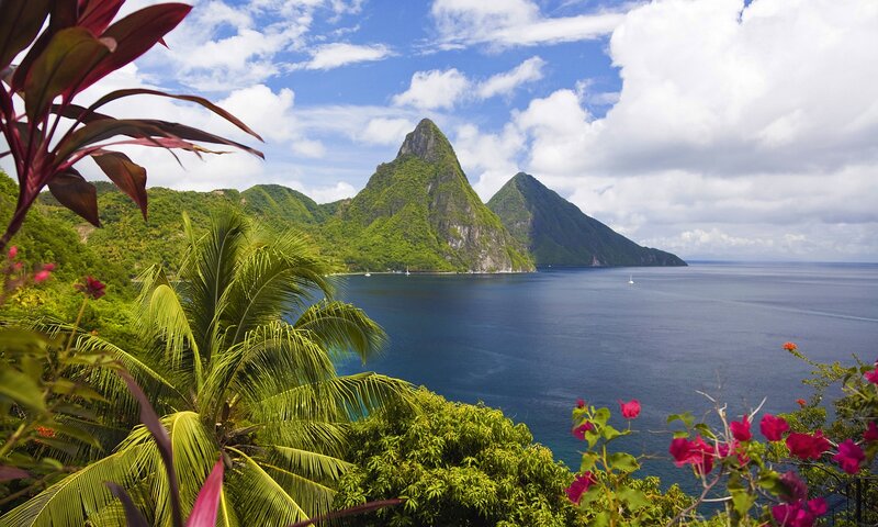 Pitons in Saint Lucia