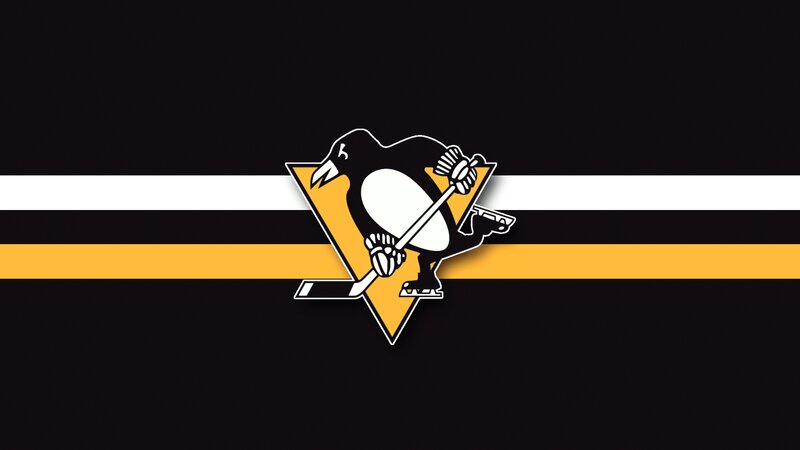 Pittsburgh Penguins Logo — Black, Bold, Vector Art