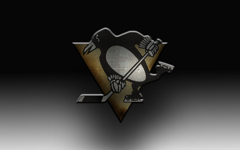 Pittsburgh Penguins Logo — Black, Dark