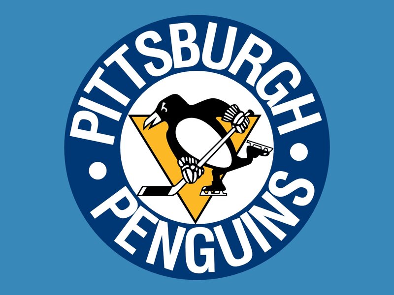 Pittsburgh Penguins Logo — Blue