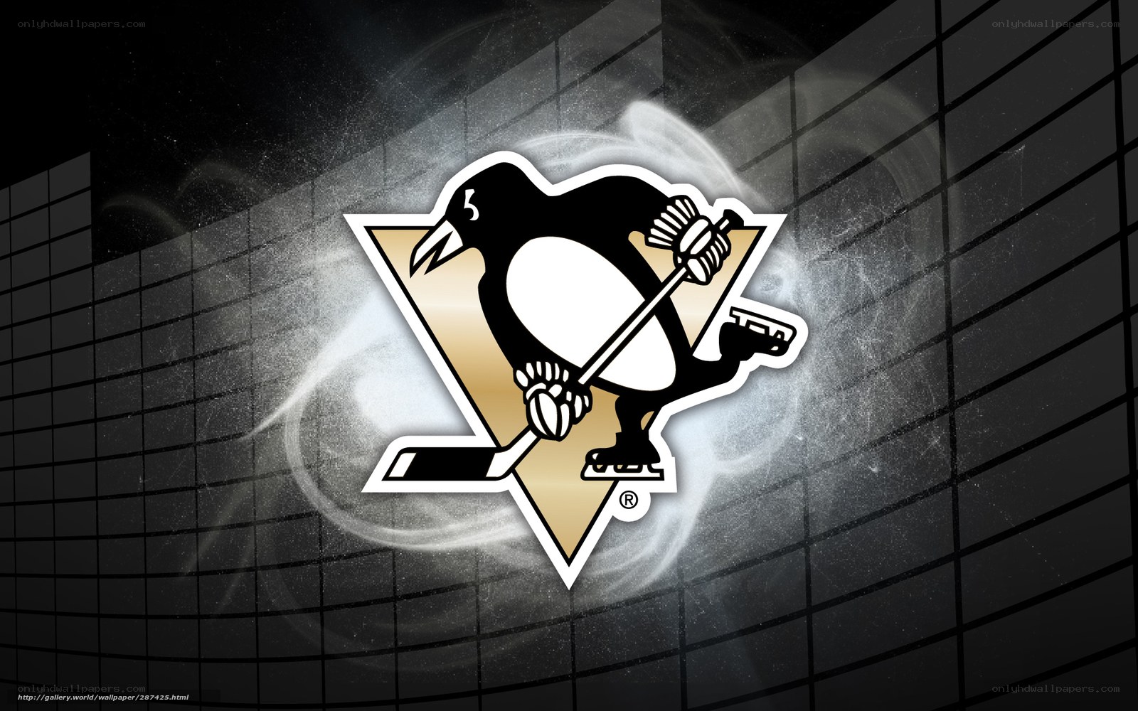 Pittsburgh Penguins logo wallpaper