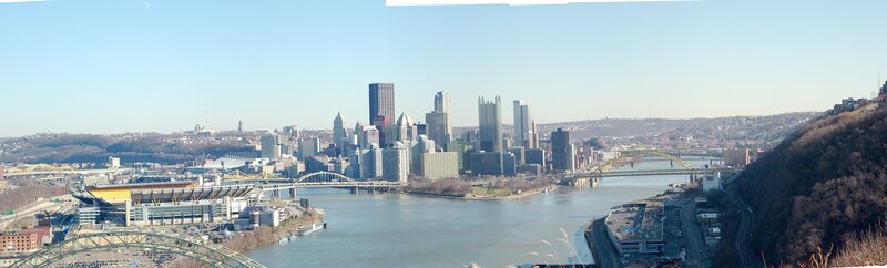 Pittsburgh skyline panorama