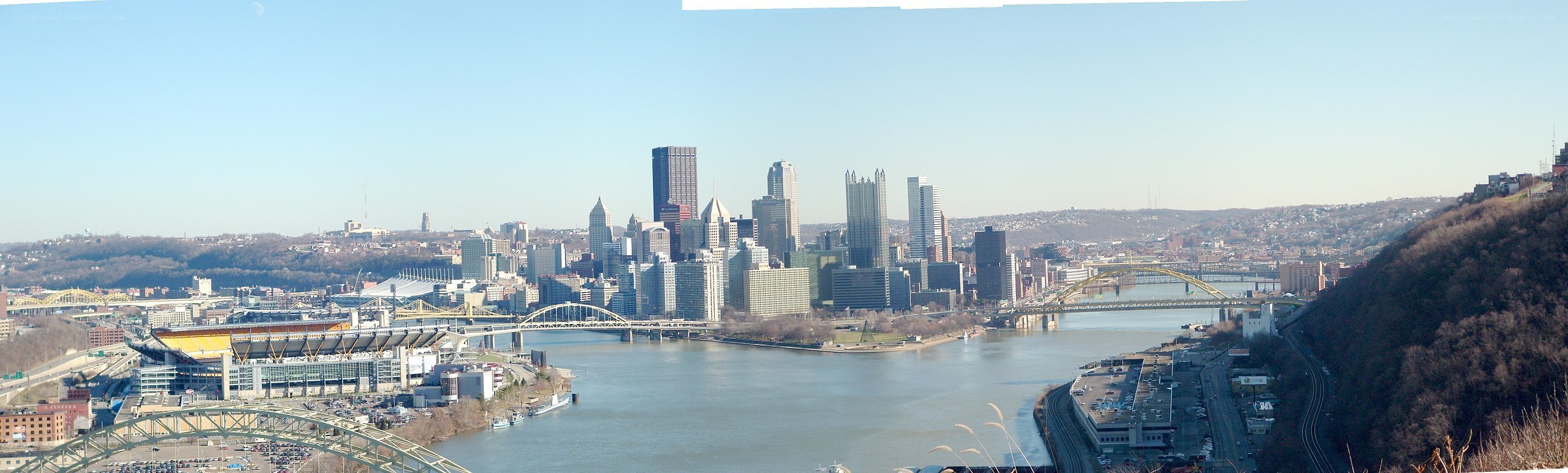 Pittsburgh skyline panorama
