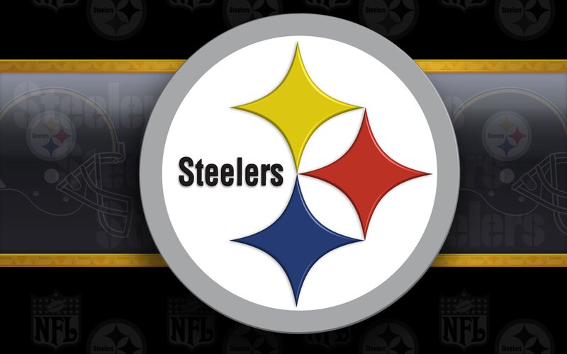 Pittsburgh Steelers Logo — Black, Bold, Vector Art
