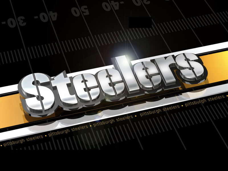 Pittsburgh Steelers Logo — Black, Dynamic