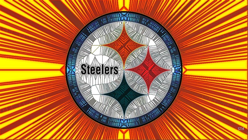 Pittsburgh Steelers Logo — Yellow, Energetic