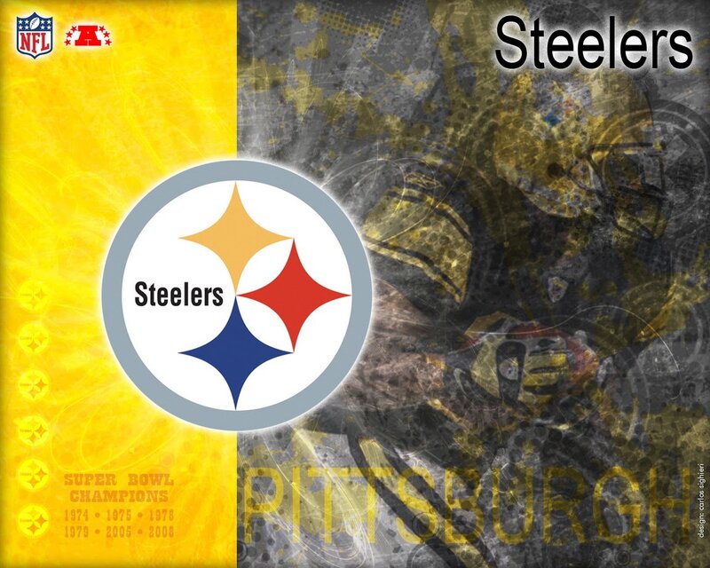 Pittsburgh Steelers Logo — Yellow