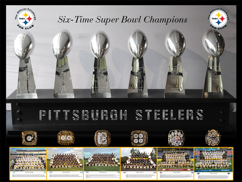 Pittsburgh Steelers Trophies