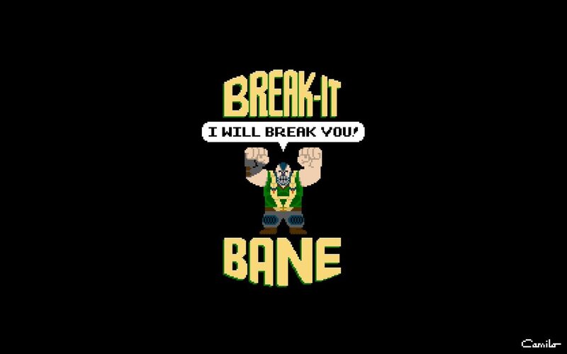 Pixel Art Character Bane