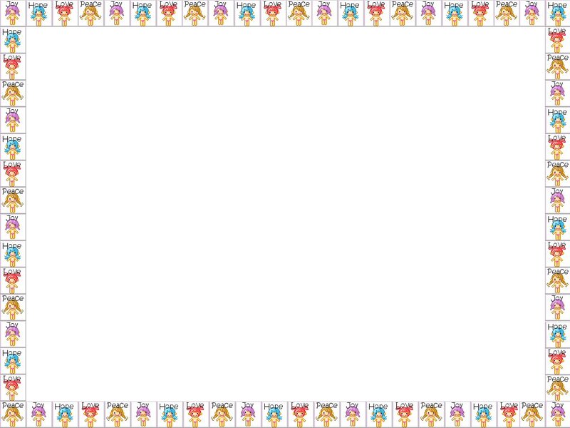Pixel Art Character Border