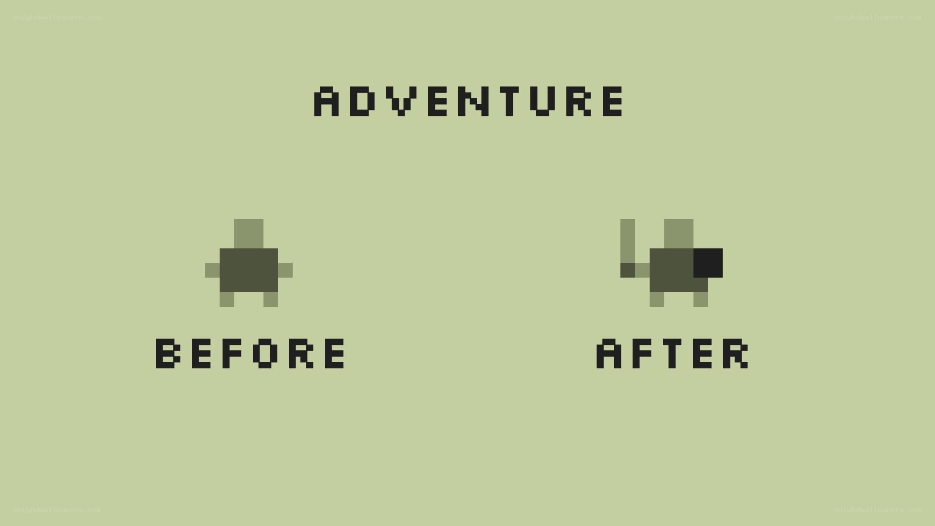 pixel art character comparison